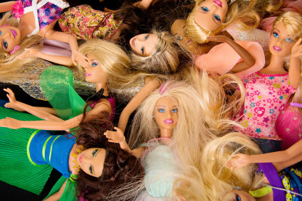 Make-Under: Artists Reveal Barbie's Bare Face