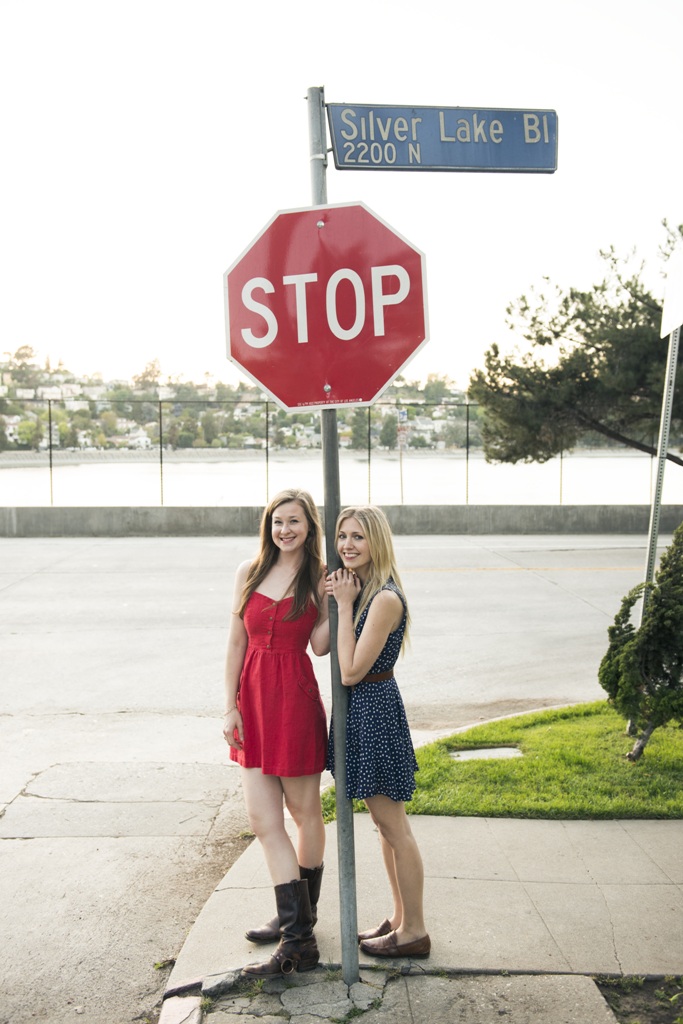 Meryl (left) and Danielle (right) urging you to STOP in the name of Supper. 