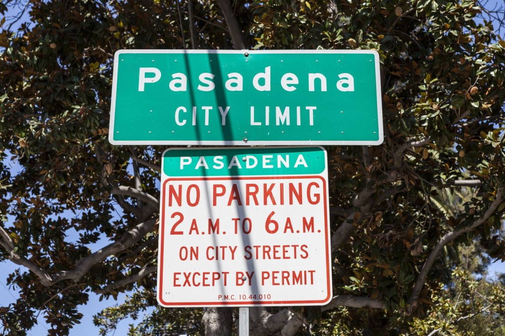 welcome to Pasadena, just leave before 2. 