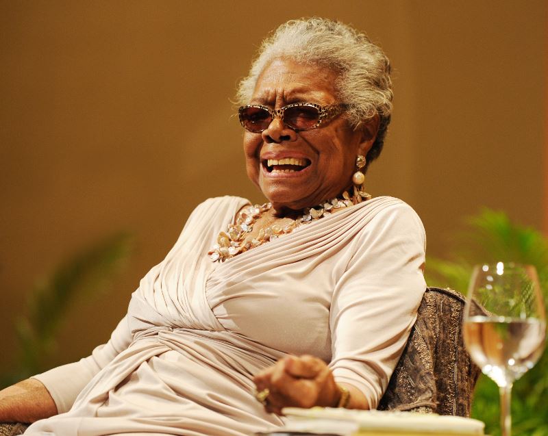 Dr. Maya Angelou, January 2014. 