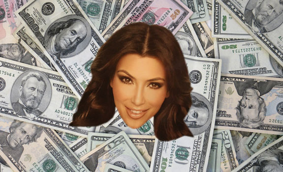 kim kardashian money