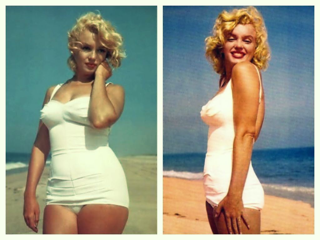 marilyn monroe thick and thin