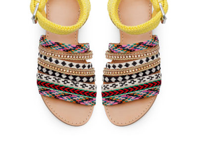 Editor's Pick: Ethnic Woven Flat Sandal | Ladyclever