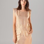 Maje Dress Aude Metallic. 