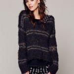 Free People Cozy in Stripes Pullover